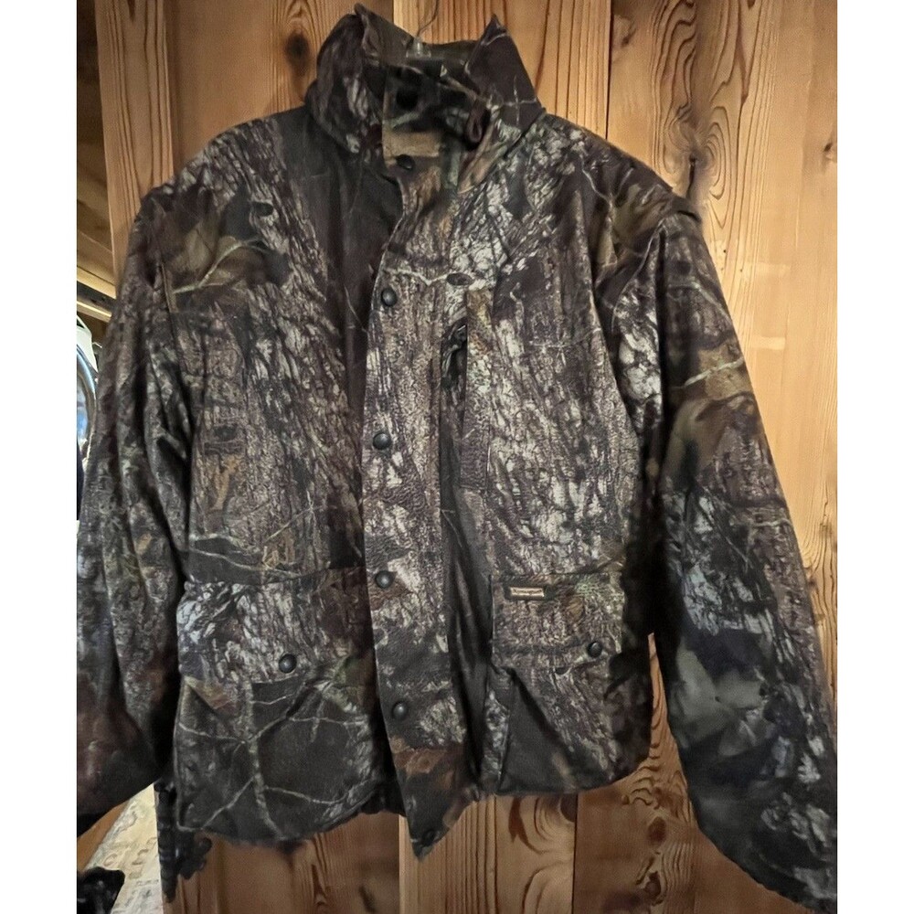 Remington Jacket Mens M Camo 3-in-1 Hooded Vest Liner Pockets